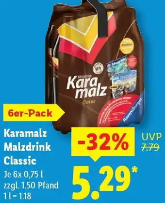 Lidl Karamalz Malzdrink Classic Angebot