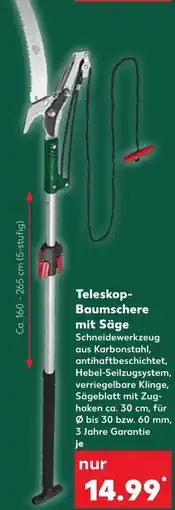 Kaufland PARKSIDE Teleskop Baumschere mit Säge Angebot