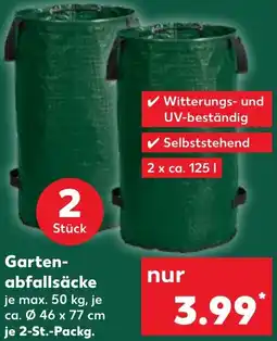 Kaufland Gartenabfallsäcke Angebot