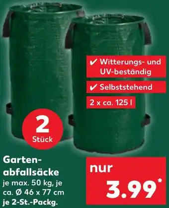 Kaufland Gartenabfallsäcke Angebot