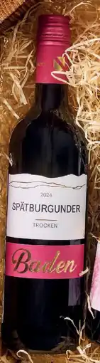 Lidl Spätburgunder Baden QbA, Rotwein, trocken Angebot