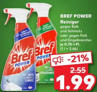 Kaufland BREF POWER Reiniger Angebot
