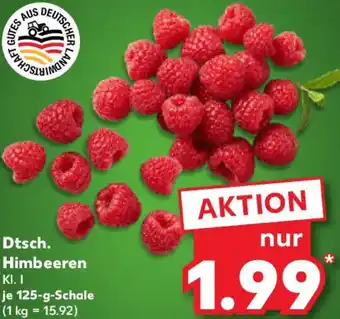 Kaufland Dtsch. Himbeeren Angebot