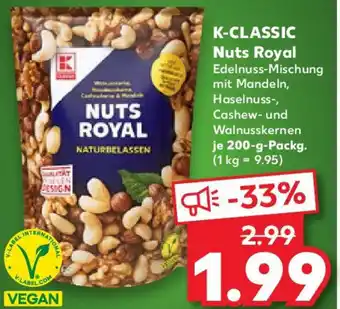 Kaufland K-CLASSIC Nuts Royal Angebot