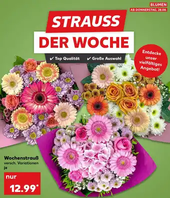 Kaufland Wochenstrauß Angebot