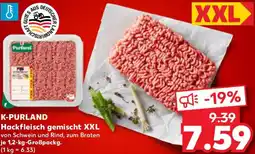 Kaufland K-PURLAND Hackfleisch gemischt XXL Angebot