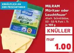 Kaufland MILRAM Müritzer oder Leuchtfeuer Angebot