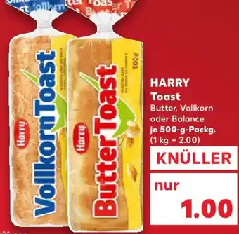 Kaufland HARRY Toast Angebot
