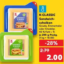 Kaufland K-CLASSIC Sandwich- scheiben Angebot