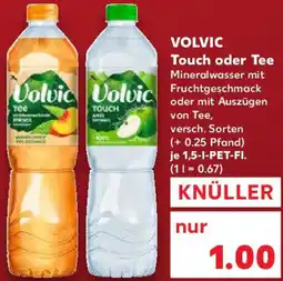 Kaufland VOLVIC Touch oder Tee Angebot
