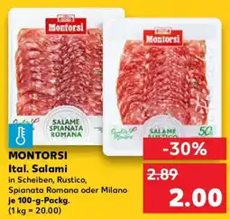 Kaufland MONTORSI Ital. Salami Angebot
