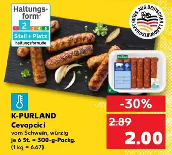 Kaufland K-PURLAND Cevapcici Angebot