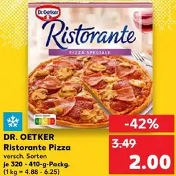 Kaufland DR. OETKER Ristorante Pizza Angebot