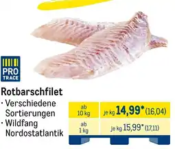 METRO Rotbarschfilet Angebot