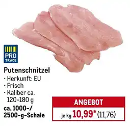 METRO Putenschnitzel Angebot