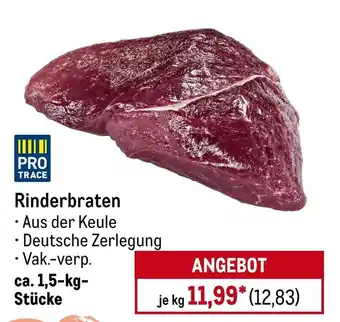 METRO Rinderbraten Angebot
