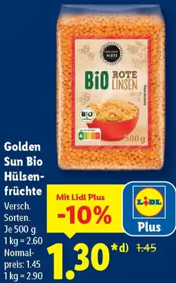 Lidl Golden Sun Bio Hülsenfrüchte Angebot