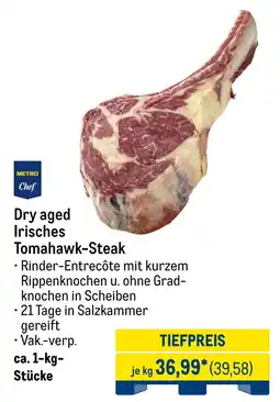 METRO METRO Chef Dry aged Irisches Tomahawk-Steak Angebot