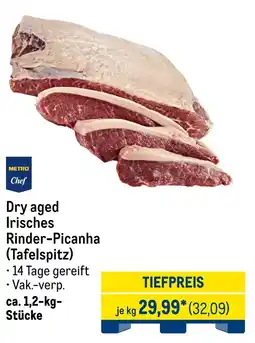 METRO METRO Chef Dry aged Irisches Rinder-Picanha (Tafelspitz) Angebot