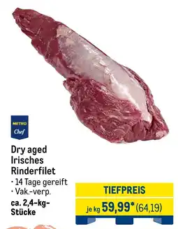 METRO METRO Chef Dry aged Irisches Rinderfilet Angebot