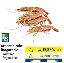 METRO Argentinische Rotgarnele Angebot