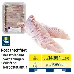 METRO Rotbarschfilet Angebot