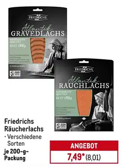METRO Friedrichs Räucherlachs Angebot