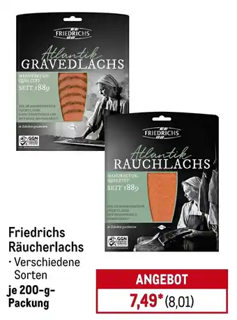 METRO Friedrichs Räucherlachs Angebot