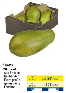METRO Papaya Formosa Angebot