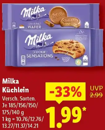 Lidl Milka Küchlein Angebot