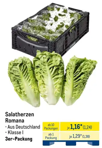 METRO Salatherzen Romana Angebot