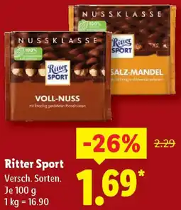 Lidl Ritter Sport Angebot