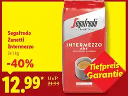 Lidl Segafredo Zanetti Intermezzo Angebot