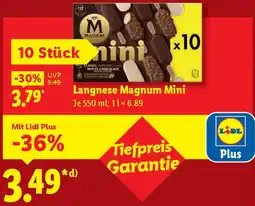 Lidl Langnese Magnum Mini Angebot