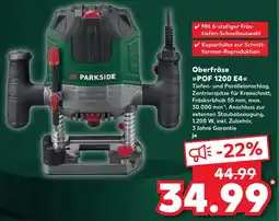 Kaufland PARKSIDE Oberfräse POF 1200 E4 Angebot