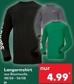 Kaufland PARKSIDE Langarmshirt Angebot