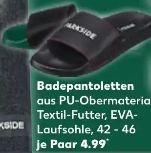 Kaufland PARKSIDE Badepantoletten Angebot