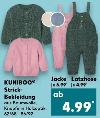 Kaufland KUNIBOO Strick Bekleidung Angebot