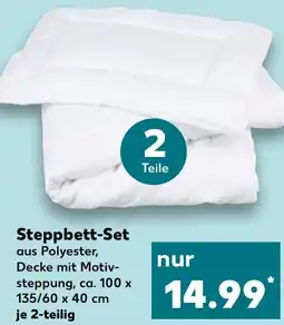 Kaufland Steppbett-Set Angebot