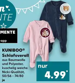 Kaufland KUNIBOO Schlafoverall Angebot