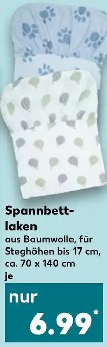Kaufland Spannbettlaken Angebot