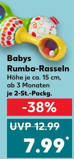 Kaufland Babys Rumba-Rasseln Angebot