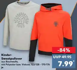 Kaufland Kinder Sweatpullover Angebot