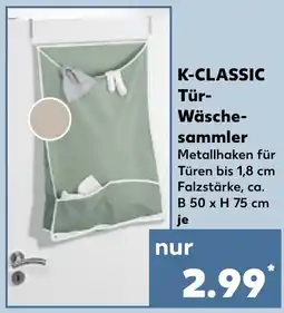 Kaufland K-CLASSIC Tür Wäschesammler Angebot