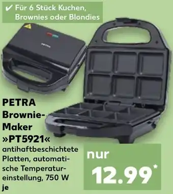 Kaufland PETRA Brownie Maker PT5921 Angebot