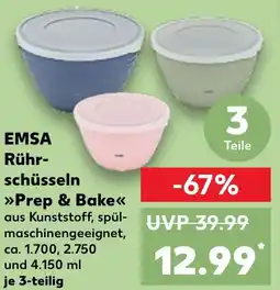 Kaufland EMSA Rührschüsseln Prep & Bake Angebot
