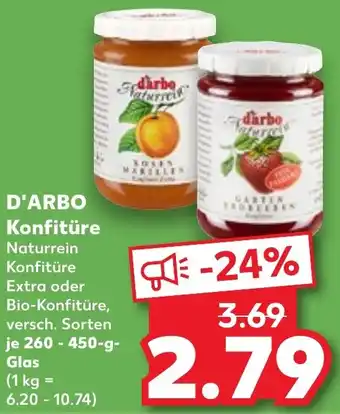 Kaufland D'ARBO Konfitüre Angebot