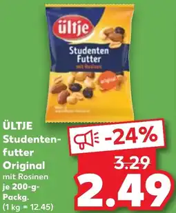 Kaufland ÜLTJE Studentenfutter Original Angebot