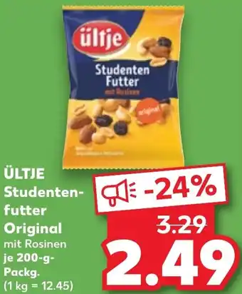 Kaufland ÜLTJE Studentenfutter Original Angebot