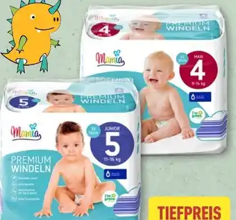 Aldi Nord Mamia Babyartikel Premium-Windeln Angebot